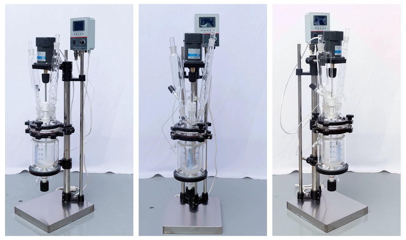 1—5L双层玻璃反应釜